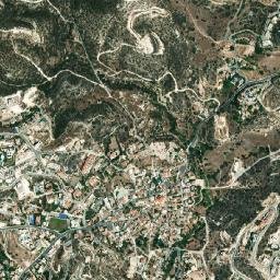 Ágios Týchon map(satellite map)