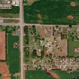 Houston Corner Alabama High Resolution Satellite Map