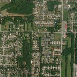 Rolling Woods Alabama High Resolution Satellite Map