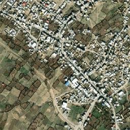 Komijan map(satellite map)