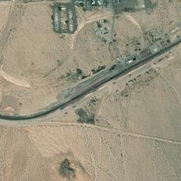 Ludlow California High Resolution Satellite Map