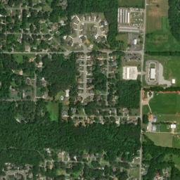 Skyline Acres Alabama High Resolution Satellite Map