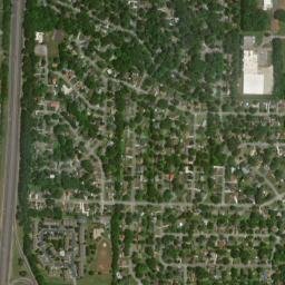 Sherwood Park Alabama High Resolution Satellite Map