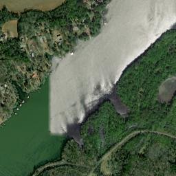 Riverland Estates Alabama High Resolution Satellite Map