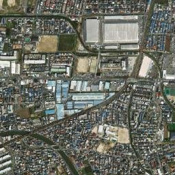 Daitō Shi map(satellite map)