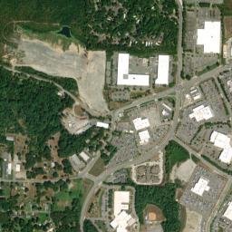 Douglas Corner Arkansas High Resolution Satellite Map