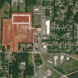 Clift Acres Alabama High Resolution Satellite Map