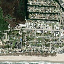Atlantic Beach map(satellite map)