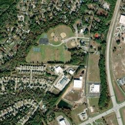 Cedar Point map(satellite map)