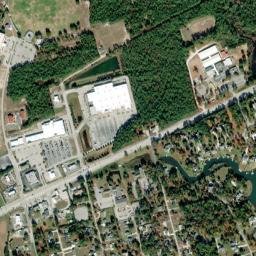 Cape Carteret map(satellite map)