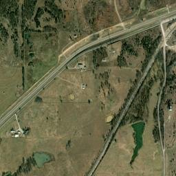 Oklahoma 1, Fitzhugh, OK 74843, USA High Resolution Satellite Map