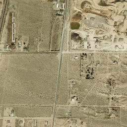 Bryman California High Resolution Satellite Map