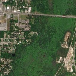 Base Line Arkansas High Resolution Satellite Map