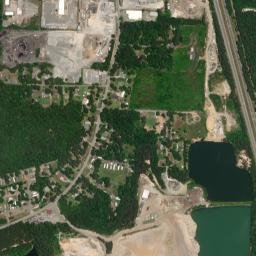 Woodyardville Arkansas High Resolution Satellite Map