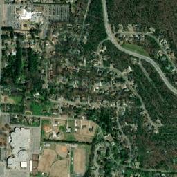 Huntsville Hills Alabama High Resolution Satellite Map