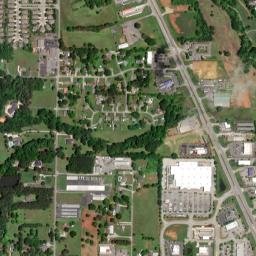 Big Cove Alabama High Resolution Satellite Map