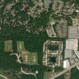 Otter Creek Arkansas High Resolution Satellite Map