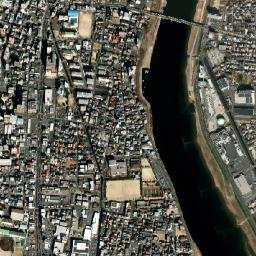Okayama map(satellite map)