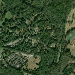 816 Cherry Street, Pendleton, SC 29670 High Resolution Satellite Map