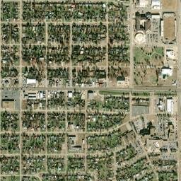 1201-1227 East Broadway Street Altus High Resolution Satellite Map