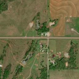 Main Street, Bray, OK 73055 High Resolution Satellite Map