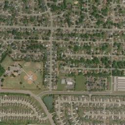 South Park Estates Alabama High Resolution Satellite Map