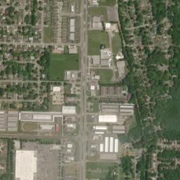 Regent Forest Alabama High Resolution Satellite Map