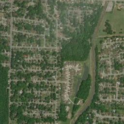 Mountain Gap Estates Alabama High Resolution Satellite Map