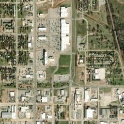 Lawton map(satellite map)