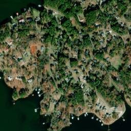 Lakeview Shores Alabama High Resolution Satellite Map