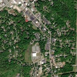 Clarkesville map(satellite map)