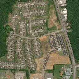 Redstone Park Alabama High Resolution Satellite Map