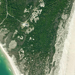 Satellite view of Cape Lookout