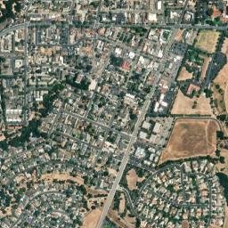 Solvang map(satellite map)