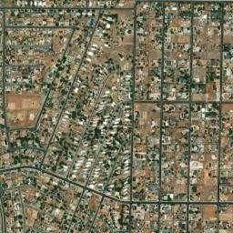 Castle Canyon Mesa Arizona High Resolution Satellite Map