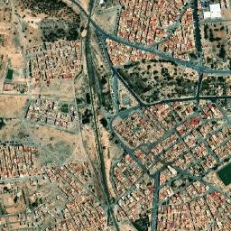 El Aïoun map(satellite map)
