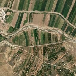 Sahneh map(satellite map)