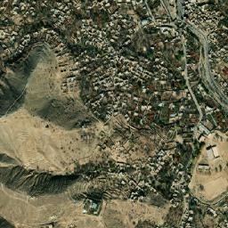 Paghmān map(satellite map)