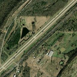 Atoka, OK, USA High Resolution Satellite Map