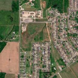 Sherwood Estates Alabama High Resolution Satellite Map