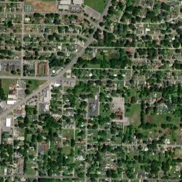 Austinville Alabama High Resolution Satellite Map