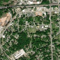 Toccoa map(satellite map)