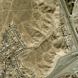 Valley High North California High Resolution Satellite Map