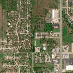 2560-2654 Oklahoma 7 Duncan OK High Resolution Satellite Map