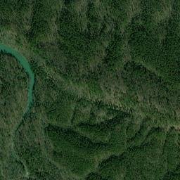 Hickorynut Mountain Road, Ouachita National Forest High Resolution Satellite Map