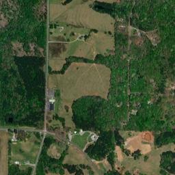 Echols Crossroads Alabama High Resolution Satellite Map