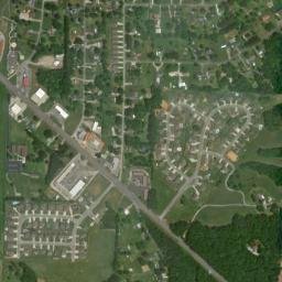 Six Way Alabama High Resolution Satellite Map