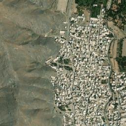 Azandarian map(satellite map)