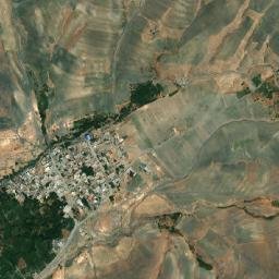 Kand Halan map(satellite map)