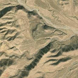 Khvaf map(satellite map)